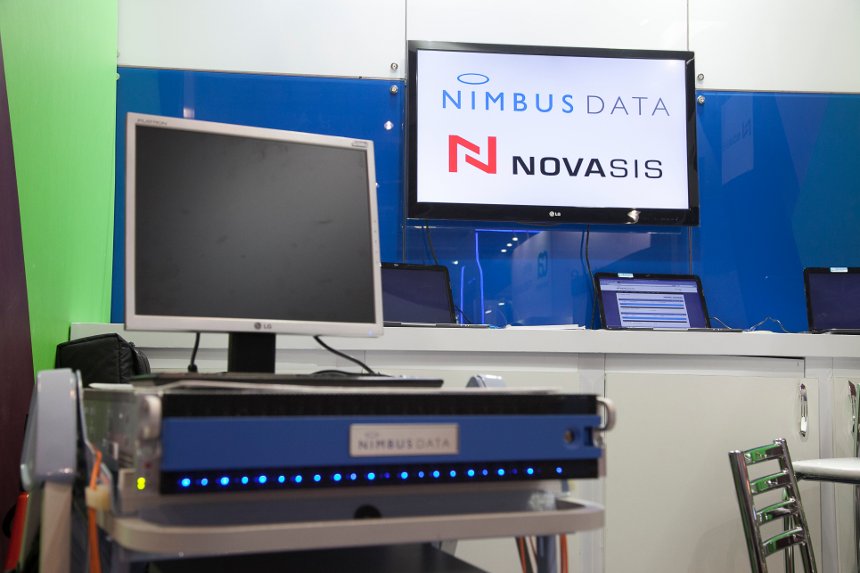 NOVASIS e NIMBUS DATA na CIAB FEBRABAN 2013
